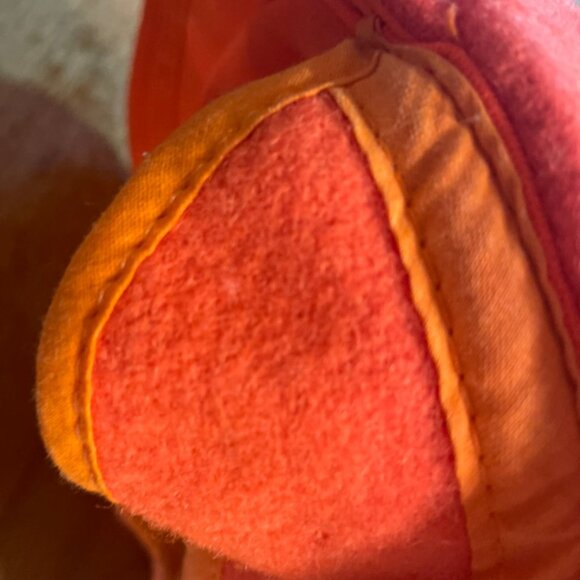 Cabela's Orange Fleece Insulated Hat Cap Orange Hunting - Picture 6 of 11